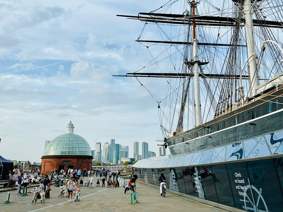 Picture of the Cutty Sark in Greenwich